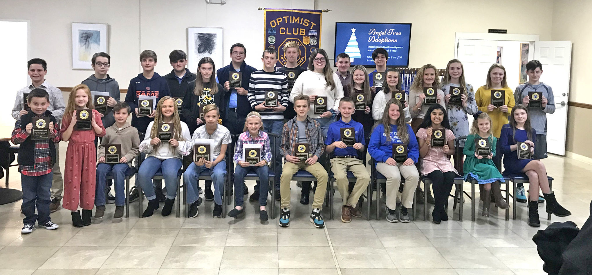 Local youths recognized by Optimist Club